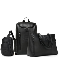 Lightweight Luggage Set – 3-Piece Spinner Suitcase Collection ELLE