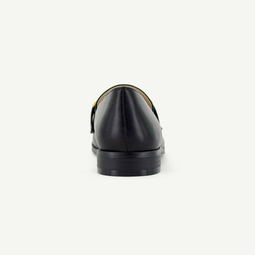 Georgina: Classic Loafer - Black