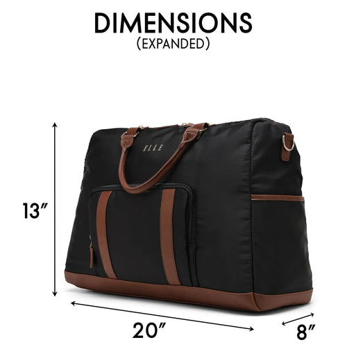 Deluxe Weekender Set – 2-Piece Travel Bag Combo with Weekender and Backpack